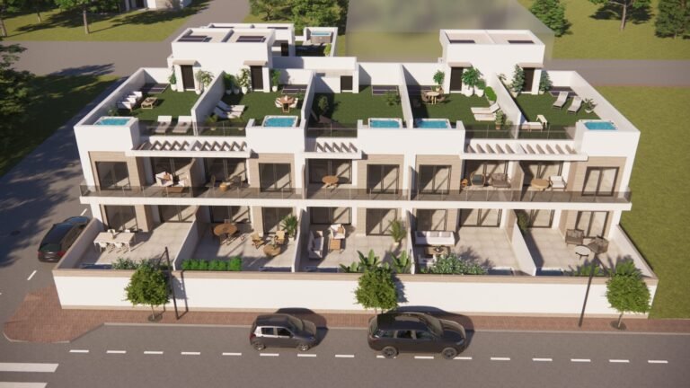 Neubau-Reihenhaus in Rojales: 2 Schlafzimmer mit Energieeffizienzklasse A