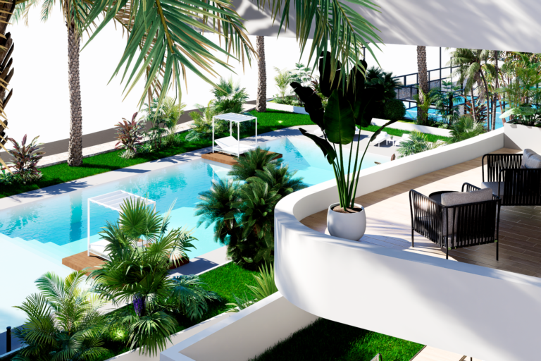 Apartamentos de obra nueva con terraza en Finestrat